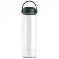Butelki termiczne - Vialli Design Szklana butelka na wodę Fuori zielona 30275 540 ml - miniaturka - grafika 1