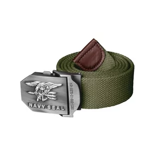 Paski - Helikon - Pasek Army Belt Navy Seals - Poliester - Olive Green - PS-NSE-PO-02 - grafika 1