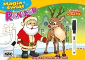 Kolorowanki, wyklejanki - Renifer. Magia świąt - Aleksandra Panek - miniaturka - grafika 1
