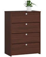 Szafki na buty - Szafka na buty RUBIN AKORD Wenge 4 półki 85x66x36 cm - miniaturka - grafika 1