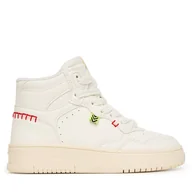 Buty dla dziewczynek - Sneakersy Geox J Lestrella J56NLA 000BC C1000 S Biały - miniaturka - grafika 1