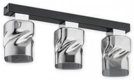 Lampy sufitowe - Lemir Meru Cza + Ch Plafon O2963 P3 CZA + CH - miniaturka - grafika 1