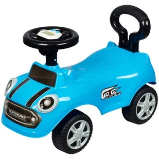 Jeździk Samochód Auto Pchacz Go Go Fassion Niebieski - Chodziki - miniaturka - grafika 1