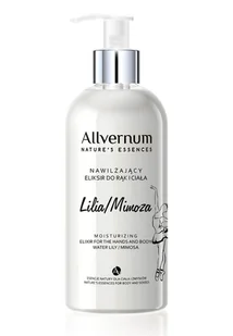Allverne Nature s Essences Natures Essences Eliksir do rąk i ciała Lilia & Mimoza 300ml - Balsamy i kremy do ciała - miniaturka - grafika 2