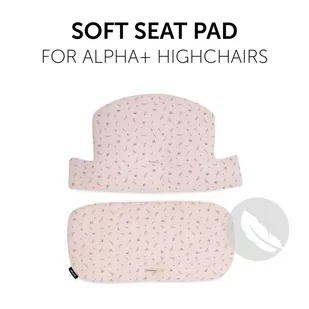 Hauck pokrowiec na krzesełko Highchair Pad Select jersey flowers rose Raty 10x0% do 15.04.2022! - Krzesełka do karmienia - miniaturka - grafika 1