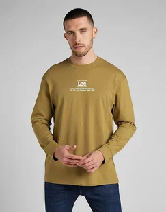 Męski longsleeve Lee LS LOGO LOOSE TEE L - Bluzy męskie - miniaturka - grafika 1