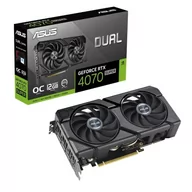 Karty graficzne - Karta graficzna ASUS Dual GeForce RTX 4070 SUPER OC 12GB EVO - miniaturka - grafika 1