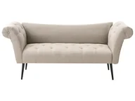 Szezlongi - Szezlong NANTILLY Jasnobrązowy - miniaturka - grafika 1