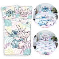 Pościel dla dzieci - DISNEY Stitch Andzia DWUSTRONNA, bawełniana pościel dziecięca na zamek, 100% BAWEŁNA 140x200cm+60x80cm OEKO-TEX - miniaturka - grafika 1