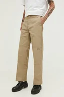 Spodnie męskie - Dickies spodnie męskie kolor zielony proste - miniaturka - grafika 1