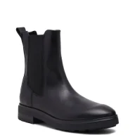 Sztyblety damskie - Calvin Klein Skórzane sztyblety - miniaturka - grafika 1