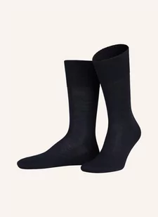 Falke Skarpety Luxury No. 6 blau - Skarpetki damskie - miniaturka - grafika 1