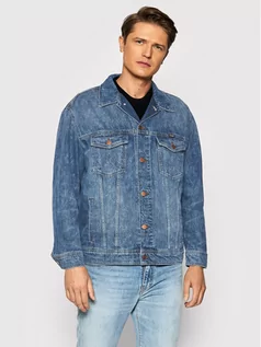 Kurtki męskie - Wrangler Kurtka jeansowa Anti Fit W459SF667 Niebieski Regular Fit - grafika 1