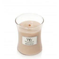 WoodWick Vanilla & Sea Salt Świeca średnia 0,65 kg 92191E - Świece - miniaturka - grafika 2