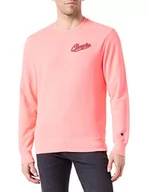 Bluzy męskie - Champion Bluza męska, Błyszczący różowy (Dvkf), S - miniaturka - grafika 1