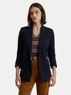 LAUREN RALPH LAUREN Marynarka 200980021001 Granatowy Straight Fit - Marynarki i żakiety damskie - miniaturka - grafika 1