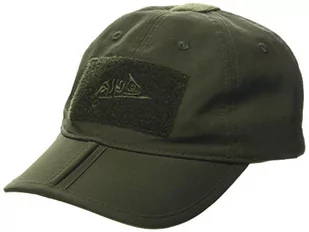 Helikon Męska czapka bejsbolowa Tex Folding Cap -Polycotton Ripstop Baseball Folding Cap oliwkowo-zielony Rozmiar uniwersalny CZ-BBF-PR-02 - Koszulki i topy damskie - miniaturka - grafika 1