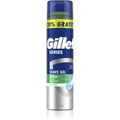 Kosmetyki do golenia - Gillette Męski Żel Do Golenia Sensitive 240ML - miniaturka - grafika 1