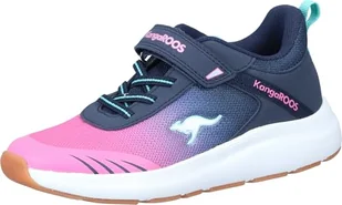 KangaROOS Kb-rida Ev sneakersy dziewczęce, Dk Navy Daisy Pink, 40 EU - Buty dla dziewczynek - miniaturka - grafika 1
