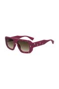 Okulary przeciwsłoneczne - Moschino okulary przeciwsłoneczne damskie kolor fioletowy - miniaturka - grafika 1