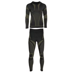 Mil-Tec - Bielizna termoaktywna Performance - Czarna - 11225002 - Bielizna sportowa męska - miniaturka - grafika 1