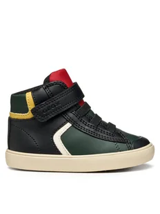Geox Sneakersy B Gisli B461NA 054FU C0520 M Zielony - Buty dla chłopców - miniaturka - grafika 1