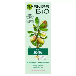 Garnier Bio Rich Argan Nourishing Moisturizer Cream odżywczy krem nawilżający do skóry suchej i wrażliwej 50ml - Kremy dla dzieci - miniaturka - grafika 1