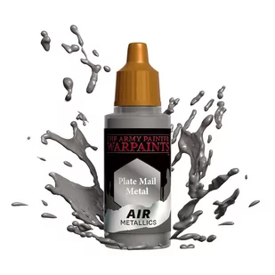 Army Painter: Warpaints - Air Plate Mail Metal - Akcesoria do gier planszowych - miniaturka - grafika 1