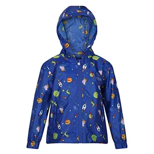 Regatta Unisex dziecięca kurtka Peppa Pack It, Spray do surfowania, 4 Lata - Kurtki i płaszcze dla chłopców - miniaturka - grafika 1