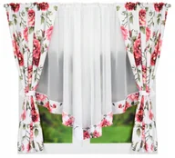 Firany - FIRANA GOTOWA WOAL 400x160 FIRANY FIRANKA KOLOROWA - miniaturka - grafika 1