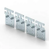 Rozdzielnie elektryczne - Legrand Zestaw 4 uchwytów naściennych XL3 S 160 337400 337400 - miniaturka - grafika 1