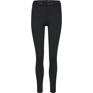 Spodnie damskie - Hummel Hummel Damskie spodnie Hml First Performance Women Tights czarny czarny S 204517-2001 - grafika 1