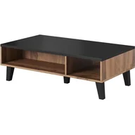 Ławy i stoliki kawowe - Cama MEBLE Cama MEBLE Ława LOTTA 110 wotan + czarny mat - miniaturka - grafika 1
