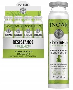 Odżywka do włosów Inoar Resistance Bamboo Fiber 12x45ml