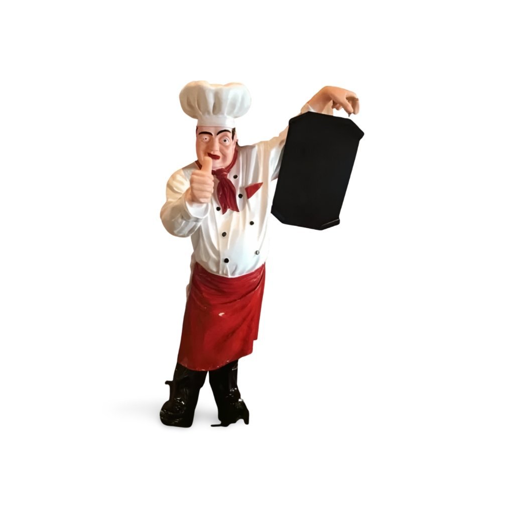 Figura Dekoracja Kucharz Reklama 180cm