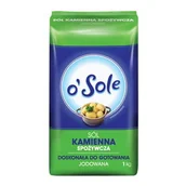 Sól - Cenos Sól kamienna jodowana spożywcza 1 kg Osole - miniaturka - grafika 1