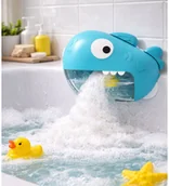 Zabawki kreatywne - Zabawka Do Kąpieli Rekin Maszyna Do Robienia Piany Niebieski - miniaturka - grafika 1