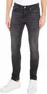 Spodenki męskie - Calvin Klein Jeans Męskie spodnie skinny, NIEBIESKI, 38W x 32L - miniaturka - grafika 1