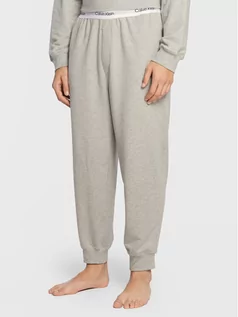 Piżamy męskie - Spodnie piżamowe 000NM2302E Szary Regular Fit - Calvin Klein Underwear - grafika 1