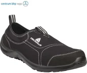 Obuwie robocze - DELTAPLUS MIAMI S1P PÓŁBUTY Z POLIESTRU I BAWEŁNY, PODESZWA Z PU JEDNOLITEJ GĘSTOŚCI (CZARNY, 47) - miniaturka - grafika 1