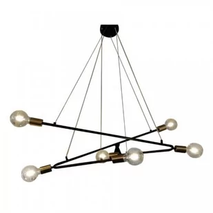 Light Prestige Estrella 6 wisząca czarna LP-075/6P BK - Lampy sufitowe - miniaturka - grafika 1