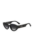Okulary przeciwsłoneczne - Moschino okulary przeciwsłoneczne damskie kolor czarny MOS160/S - miniaturka - grafika 1