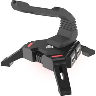 Natec Uchwyt do kabla myszki Mouse Bungee Genesis Vanad 300 + aktywny hub USB NBU-1441 - Akcesoria do komputerów stacjonarnych - miniaturka - grafika 1