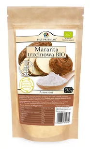 Pięć Przemian (SIMPATIKO) Maranta trzcinowa - Arrowroot BIO 250g 11SIMMARAN - Zdrowa żywność - miniaturka - grafika 1