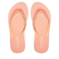 Klapki i japonki damskie - Japonki Guess E5GZ05BB00F Pomarańczowy - miniaturka - grafika 1