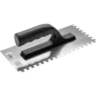 Narzędzia murarskie - Paca metalowa 130 x 270 mm ząb 8 x 8 - miniaturka - grafika 1