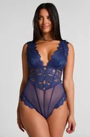 Biustonosze - Hunkemöller Body Grace Niebieski - miniaturka - grafika 1
