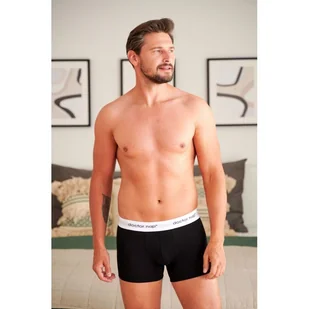 Bokserki męskie z ozdobną gumą 3 sztuki doctor nap -xxl - Majtki męskie - miniaturka - grafika 1