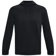 Bluzy sportowe męskie - Męska bluza Under Armour Armour Fleece Hoodie Rozmiar: XL / Kolor: czarny - miniaturka - grafika 1
