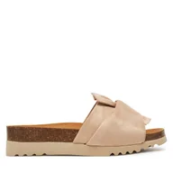 Klapki i japonki damskie - Klapki Scholl MF31326 Beżowy - miniaturka - grafika 1